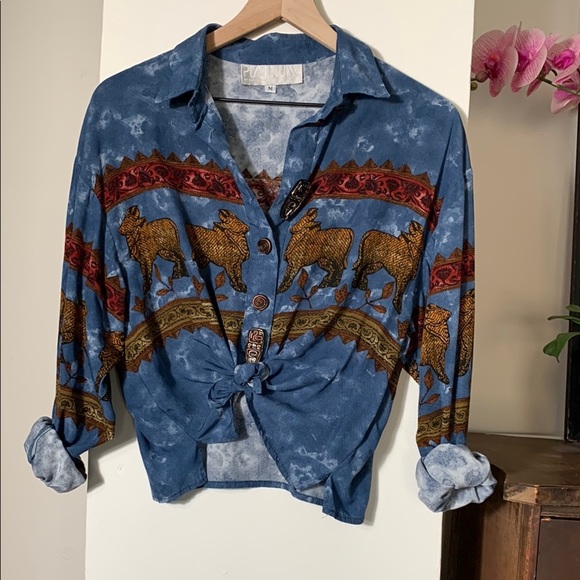 Vintage Button Down Shirt - Picture 8 of 12